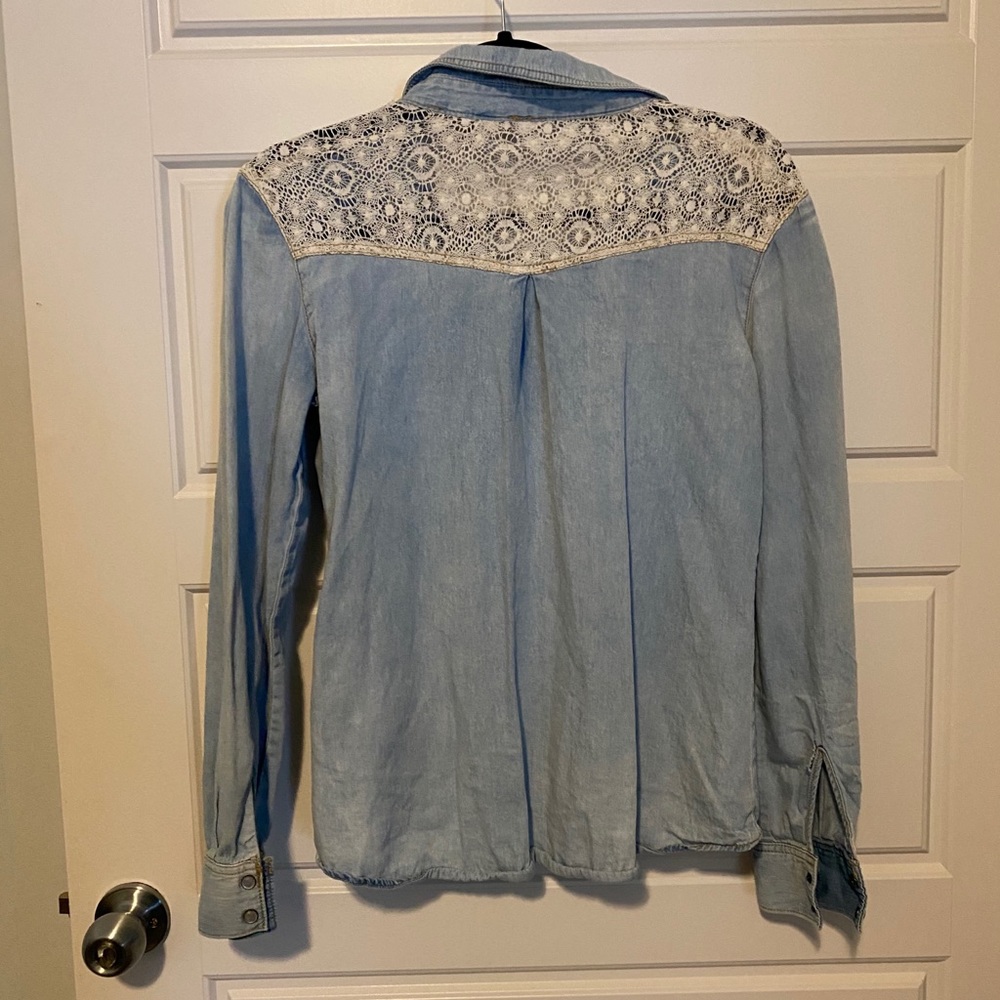 Denim top
